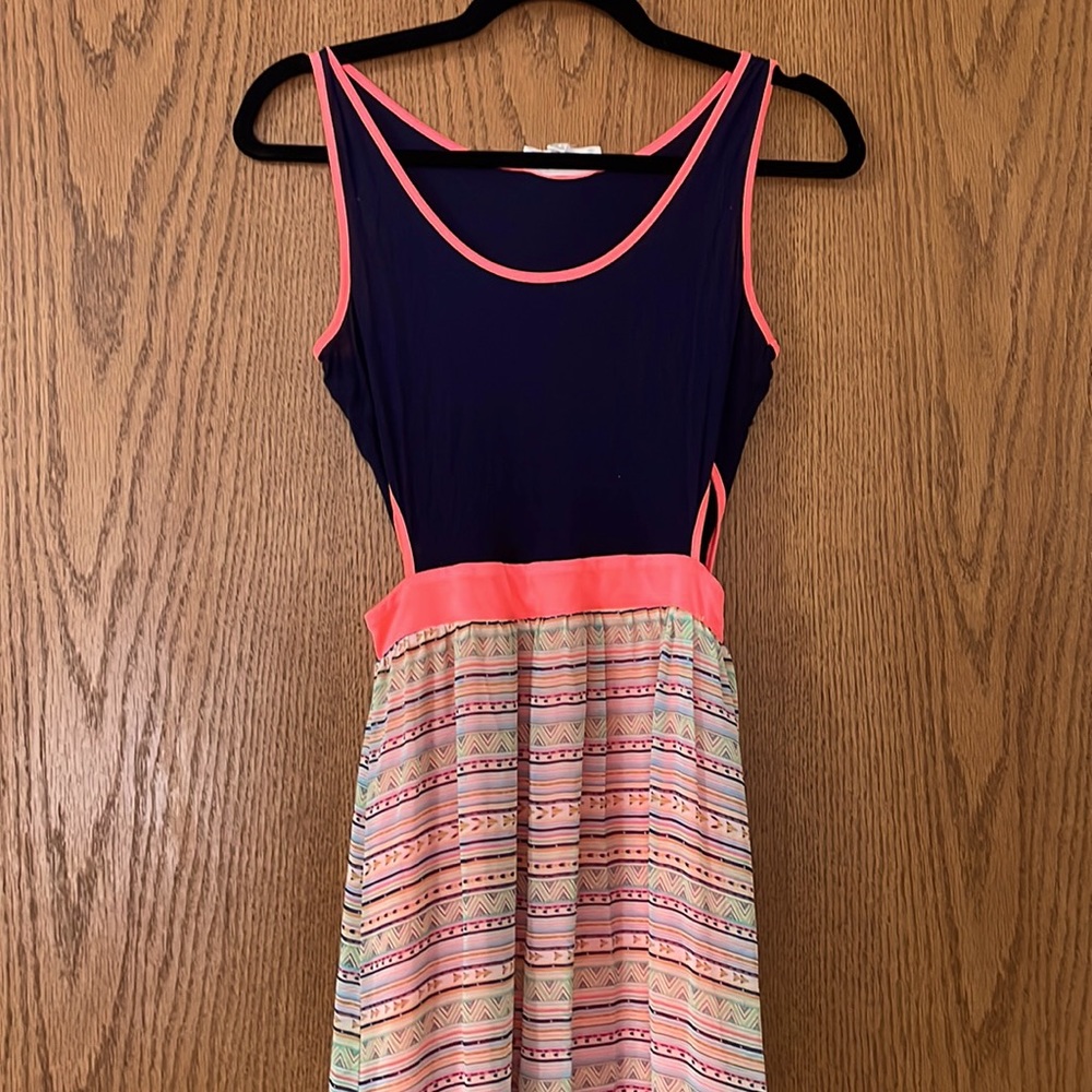 Pink Rose size small maxi dress
